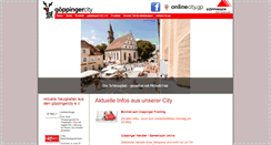 Desktop Screenshot of goeppinger-city.de